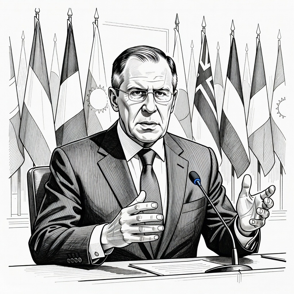 Illustration for: Russia Warns United Kingdom Over Alleged Drone Use Amid Rising Regional Tensions