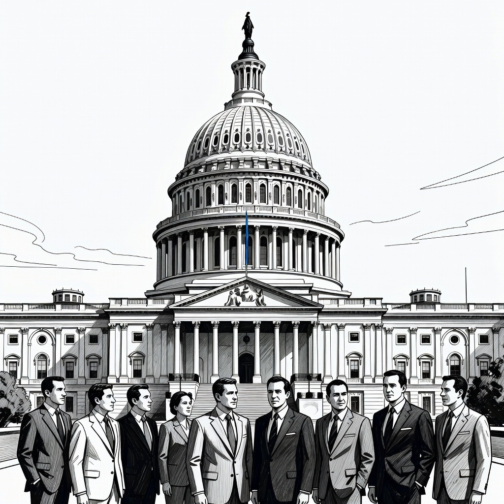 Illustration for: U.S. National Debt Surpasses $40 Trillion Milestone