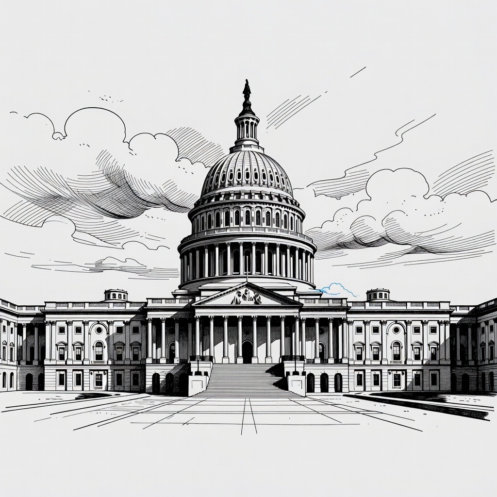 Illustration for: US National Debt Surpasses $40 Trillion as Bond Yields Rise