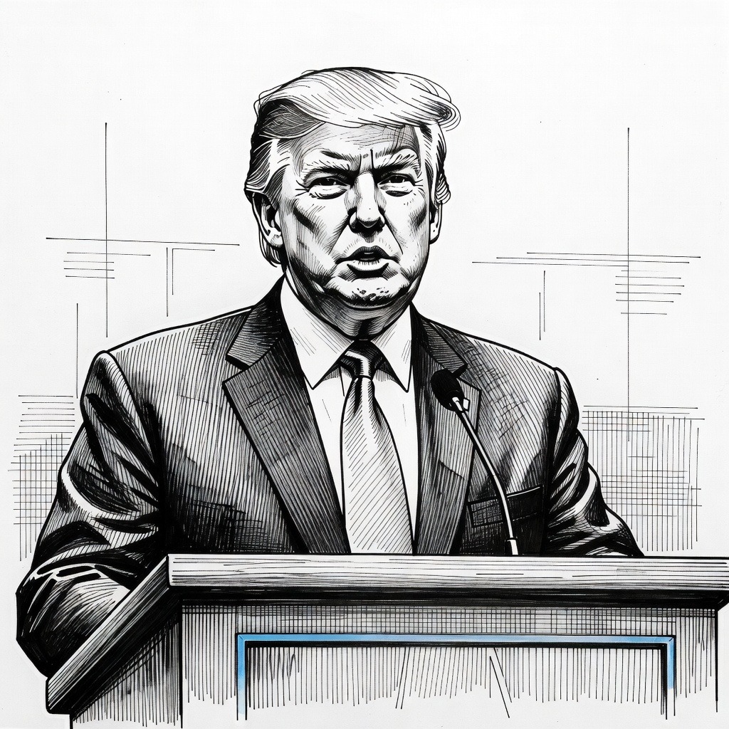 Illustration for: North Korea Launches Missiles Following Trump's Decision to Scale Back Joint Military Drills
