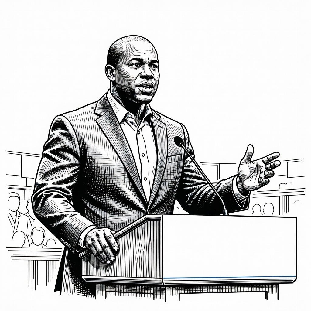 Illustration for: Donalds Wins Florida Republican Gubernatorial Primary; Nixon Defeats Vindman in Senate Race