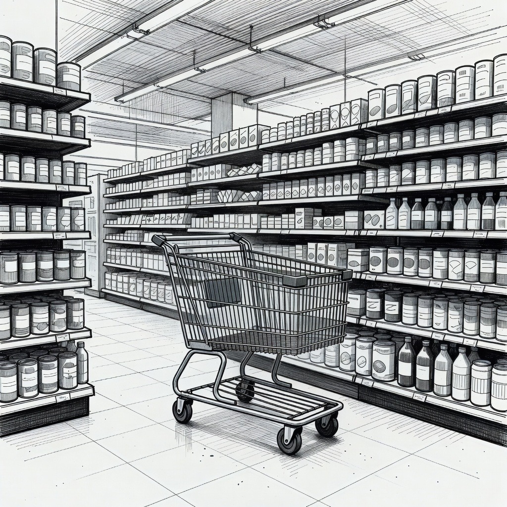 Illustration for: Walmart Reports Second-Quarter Earnings and Plans Price Cuts Funded by Tariff Refunds