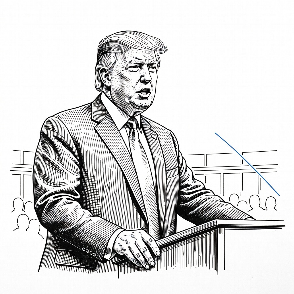 Illustration for: Trump Scheduled to Rally for Senator Darline Graham in South Carolina Runoff Following Debate Controversy