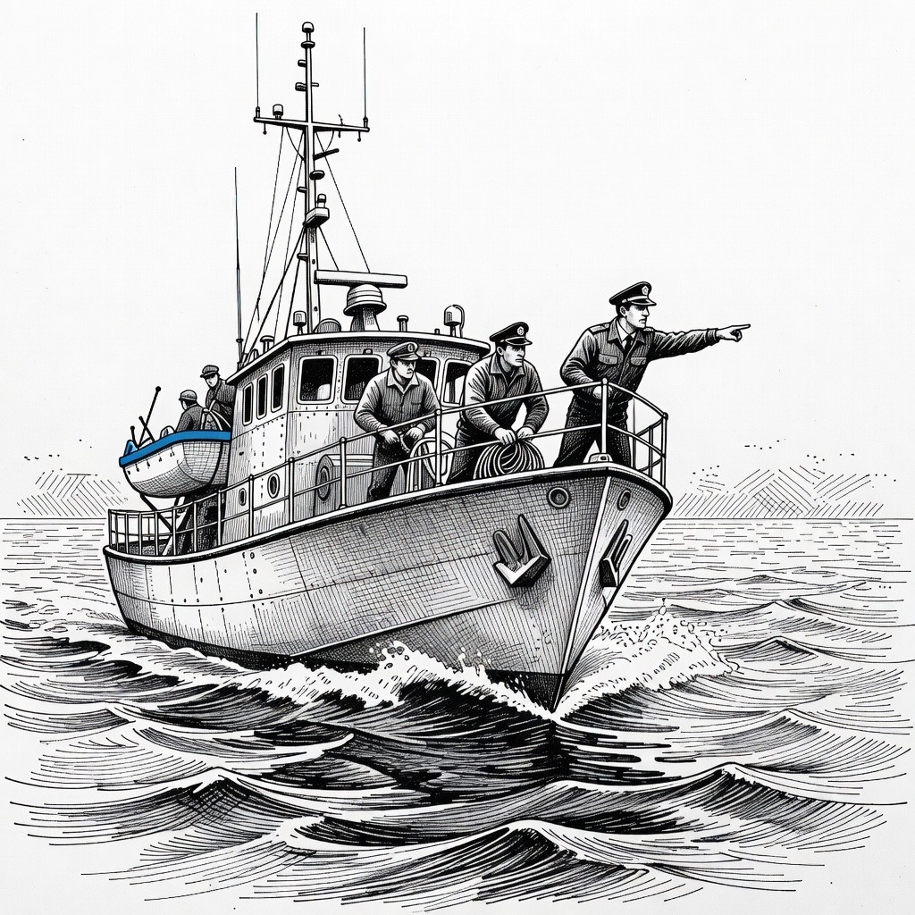 Illustration for: U.S. Sanctions Ecuadorian Targets as Joint Maritime Patrols Are Announced