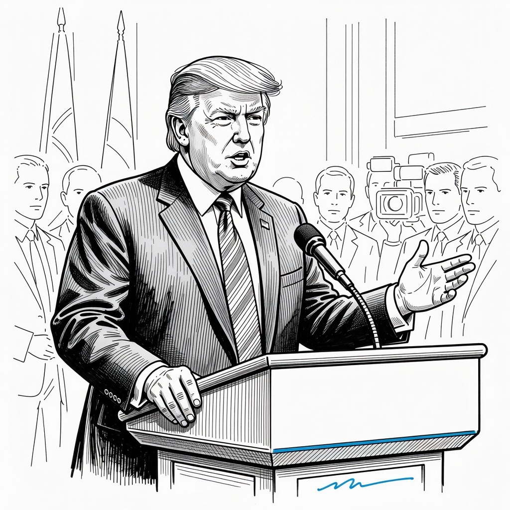 Illustration for: U.S. to Intensify Economic Pressure on Iran as Conflict Nears Six-Month Mark