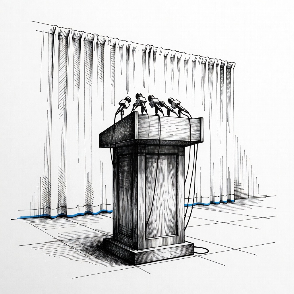 Illustration for: Candidates Face Scrutiny and Campaign Fallout Over Misconduct Allegations