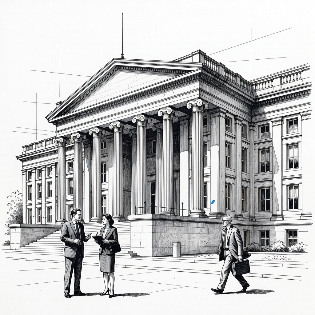 Illustration for: US Treasury Yields Rise as Debt Buyback Program Stirs Market Concerns