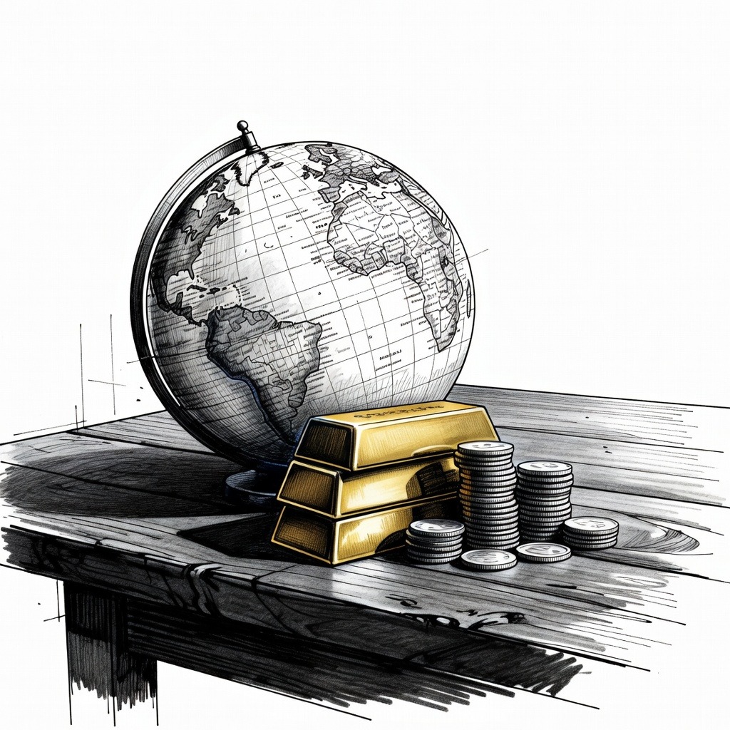 Illustration for: Financial Analysts Advise Diversification Amid High S&P 500 Concentration and Market Volatility