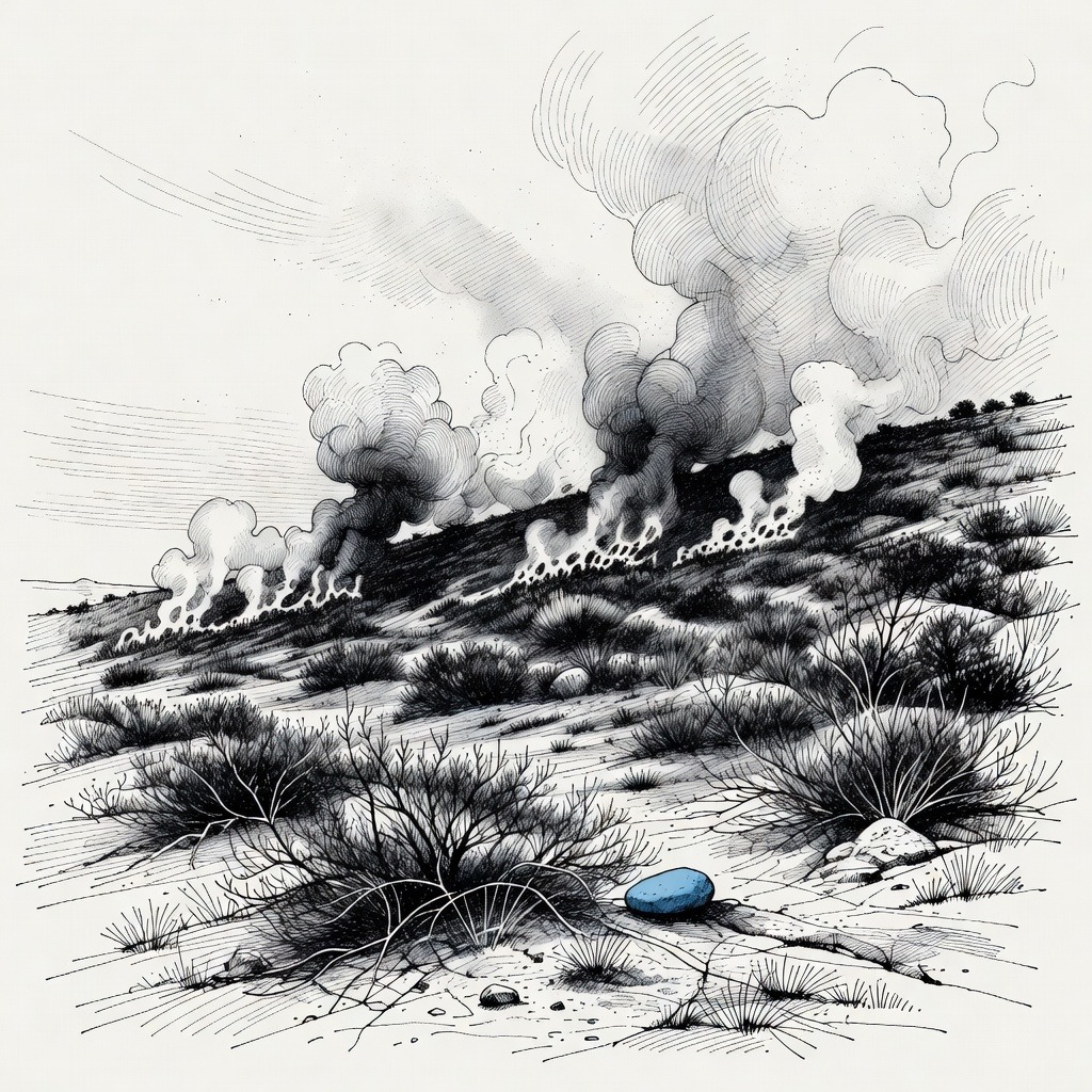 Illustration for: State of Emergency Declared as Hawk Fire Burns Over 10,000 Acres Near Reno