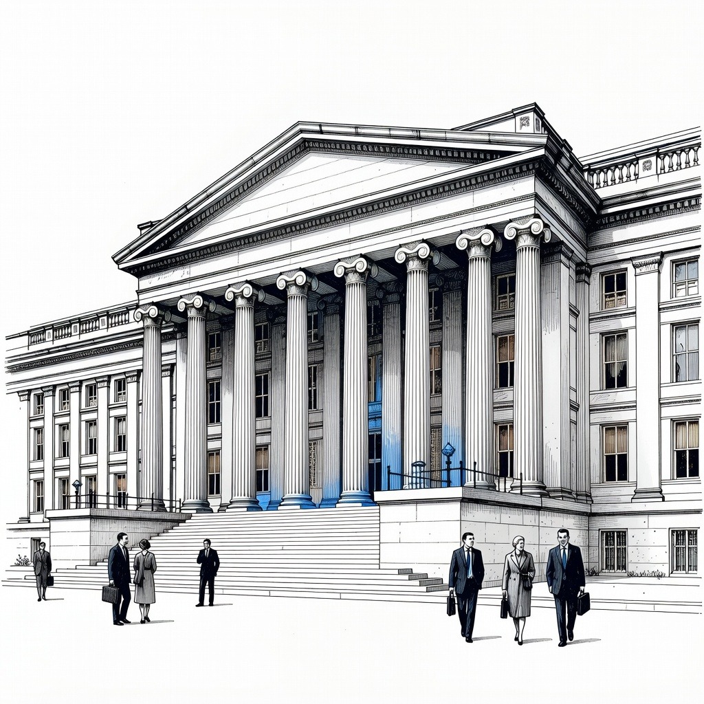 Illustration for: U.S. Treasury Considers Using General Account to Fund Expanded Bond Buyback Program