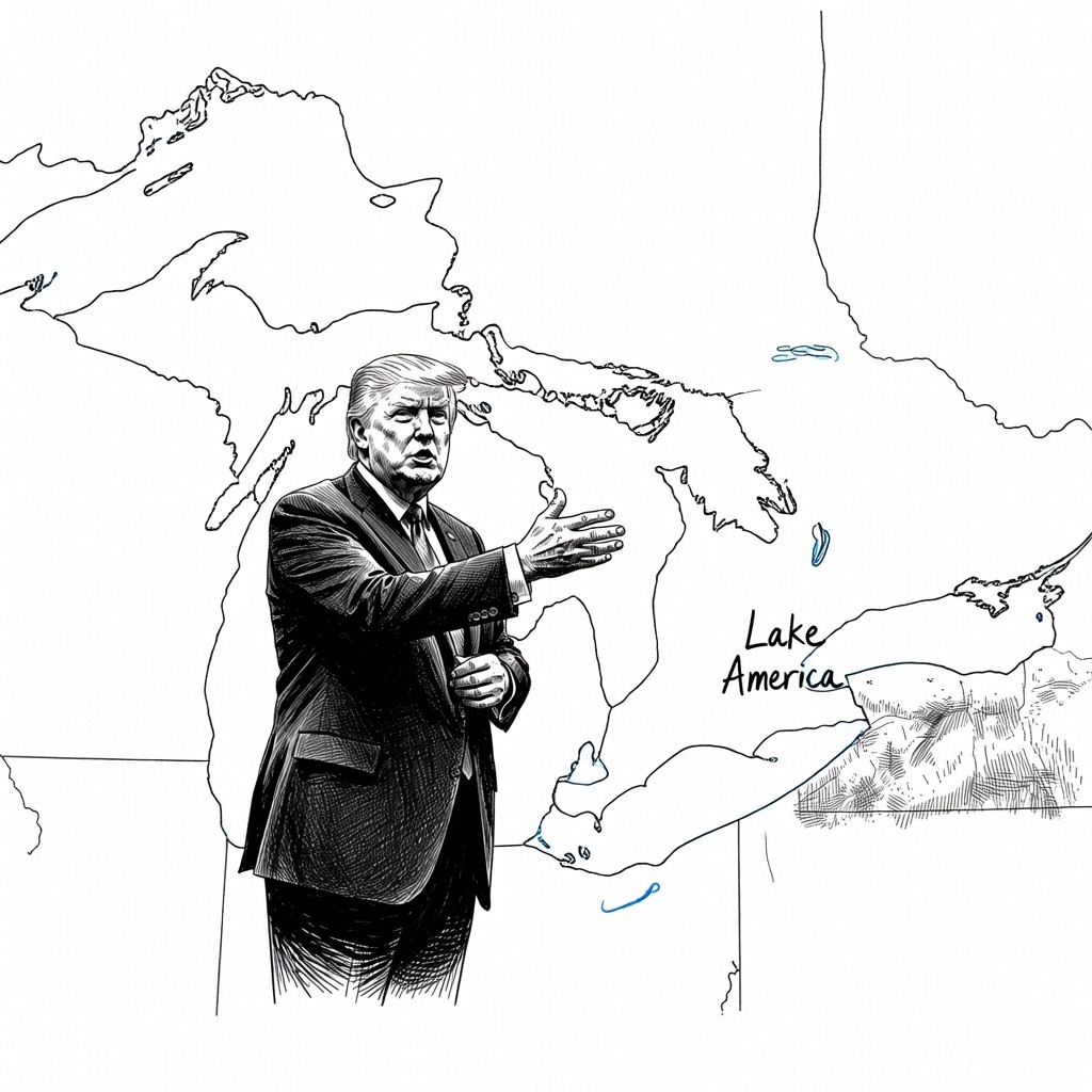 Illustration for: US-Canada Trade Dispute Escalates Following Collapse of Negotiations