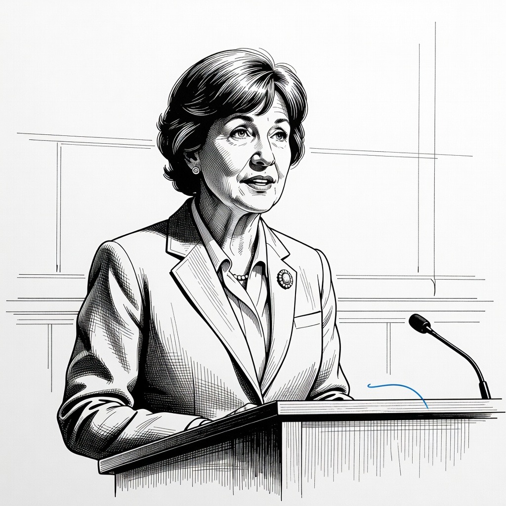 Illustration for: Supreme Court Allows Mail-In Voting Restrictions to Proceed as Senator Collins Breaks with Trump