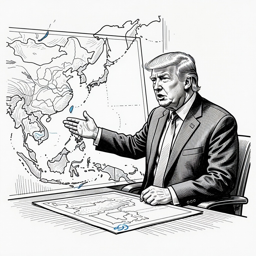 Illustration for: U.S. Carrier to Stop in Thailand as Iran Conflict Impacts Regional Military Operations