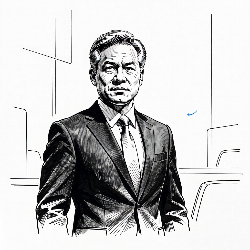 Illustration for: Nvidia Shares Rise Following Strong Quarterly Earnings and Defense of AI Investments