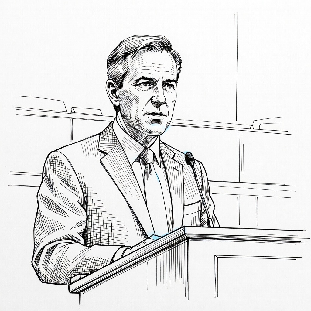 Illustration for: Federal Reserve Chair Warsh Highlights Inflation Concerns and Pushes to Reduce Central Bank Guidance