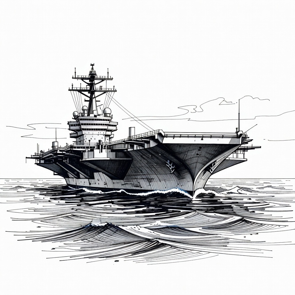 Illustration for: USS Abraham Lincoln Begins Journey Home After Extended Middle East Deployment