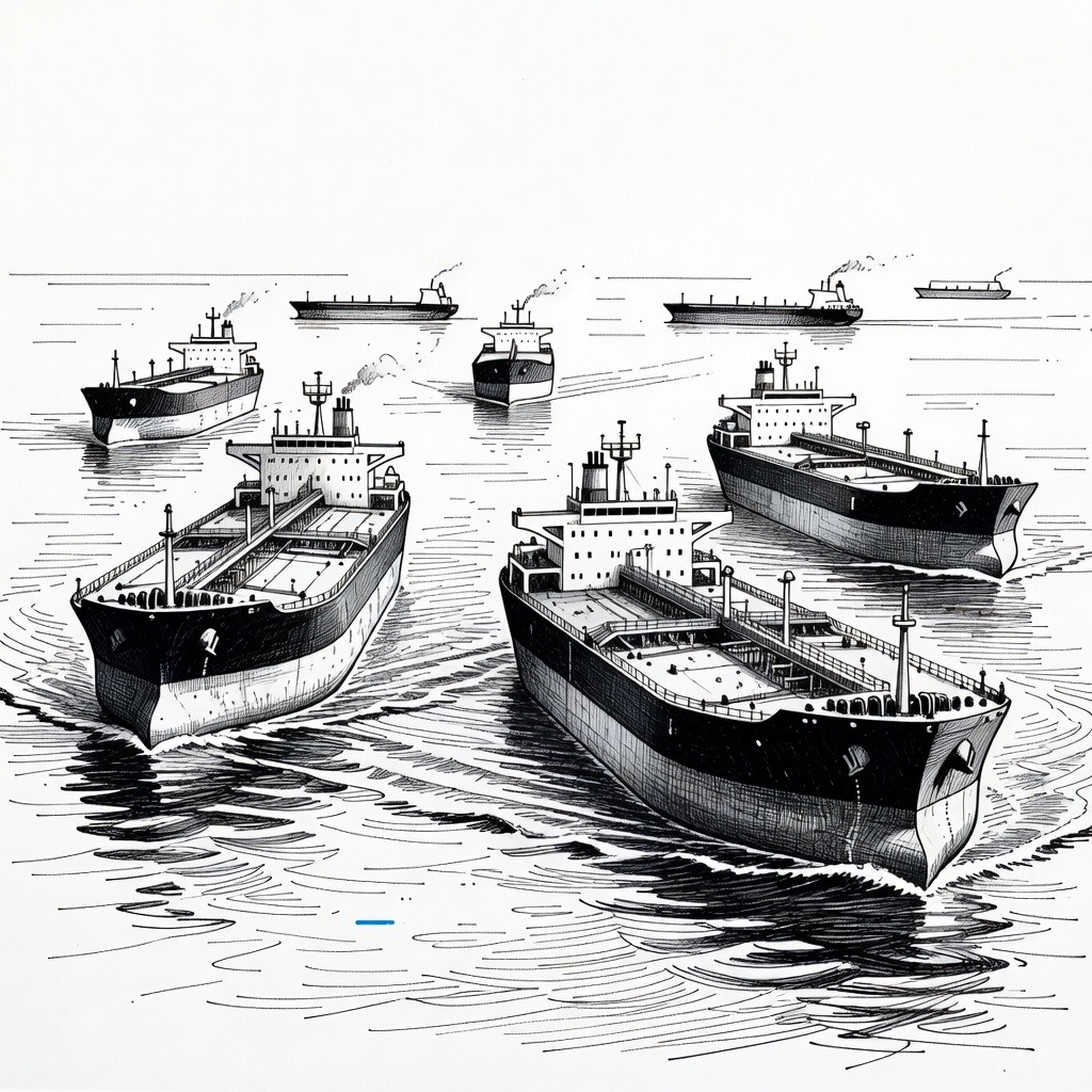 Illustration for: U.S. Strikes Iranian Rocket Launchers in Strait of Hormuz as Sanctions Efforts Expand