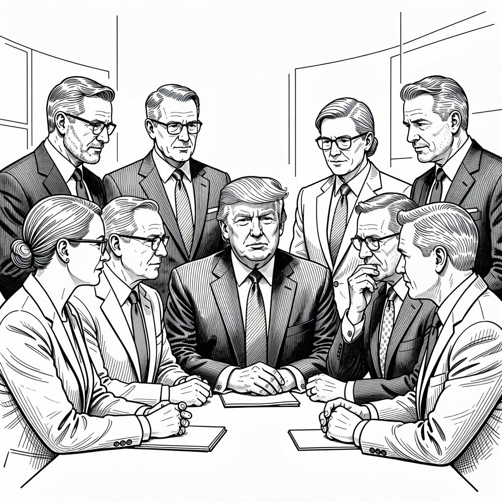 Illustration for: Trump Administration to Meet With Refiners Amid Elevated Fuel Prices