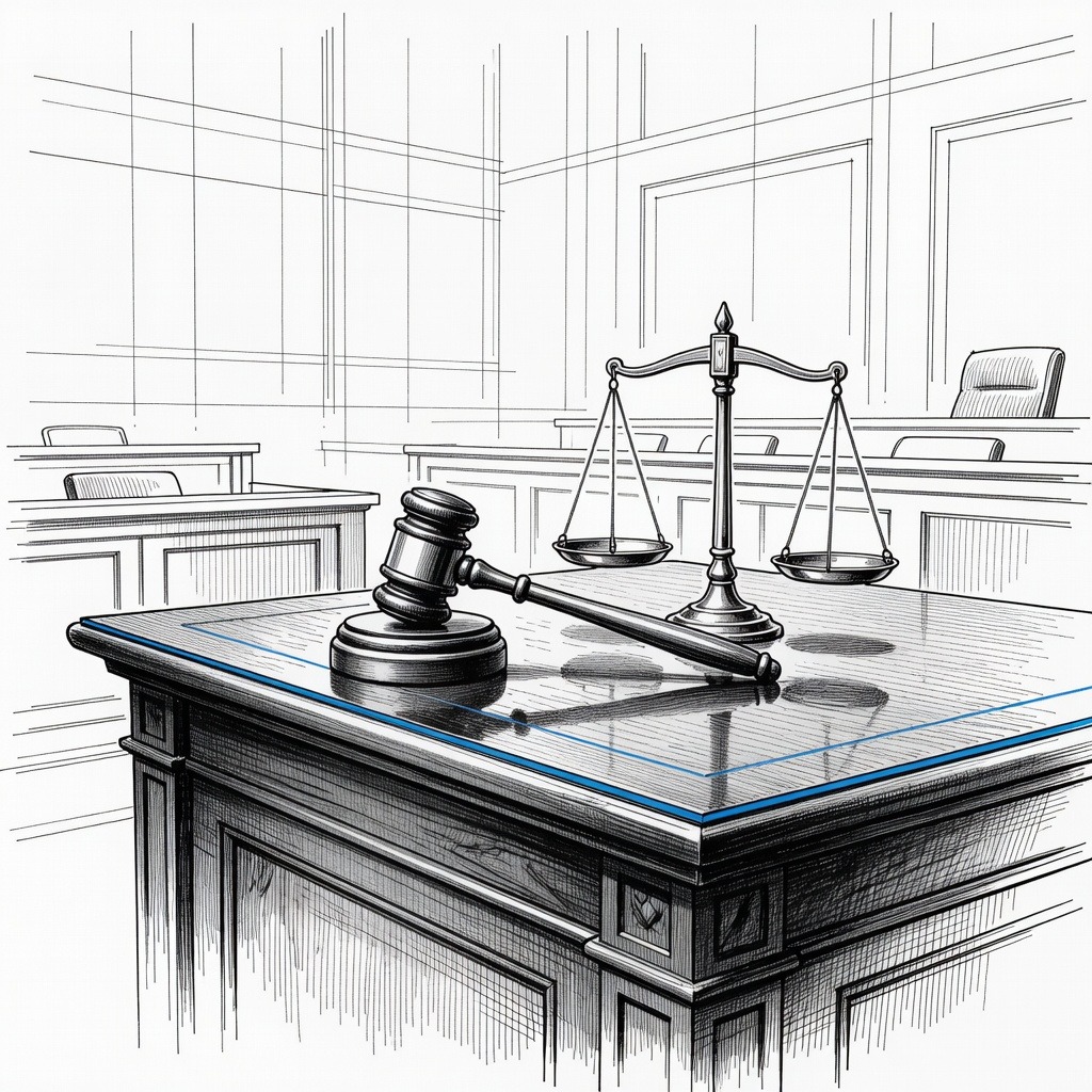 Illustration for: Federal Judge Temporarily Blocks Order Restricting Birthright Citizenship