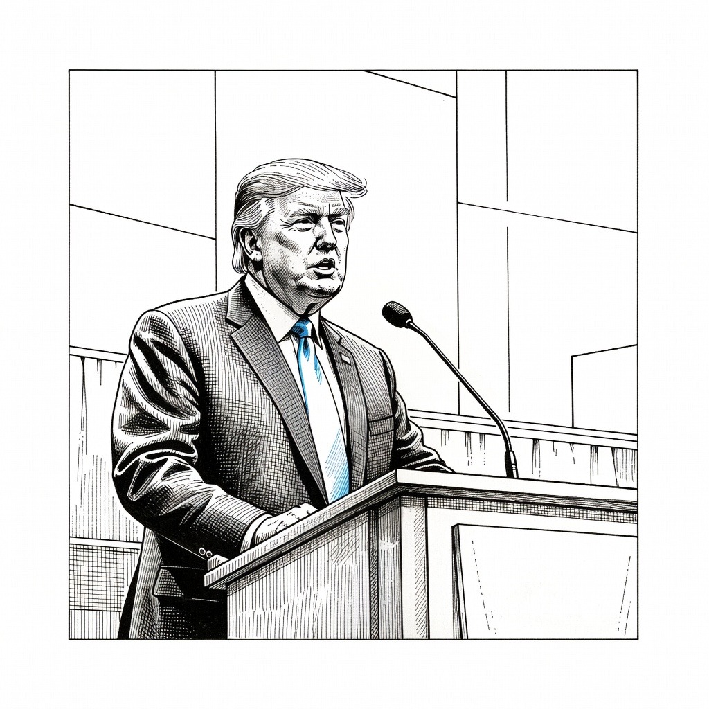 Illustration for: Republicans Prepare for Midterm Convention in Dallas Amid Mixed Attendance