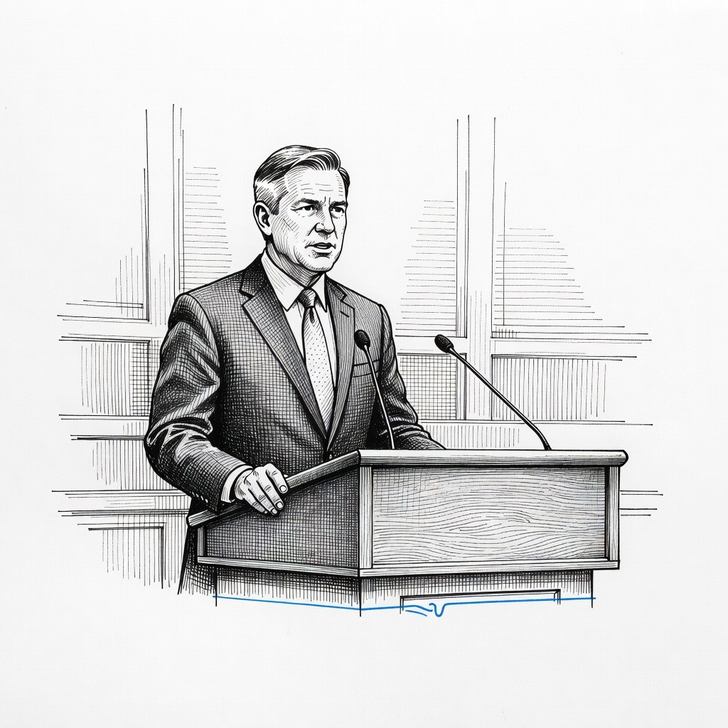 Illustration for: One Year After Charlie Kirk's Death, Leaders and Allies Address Polarization and Legacy