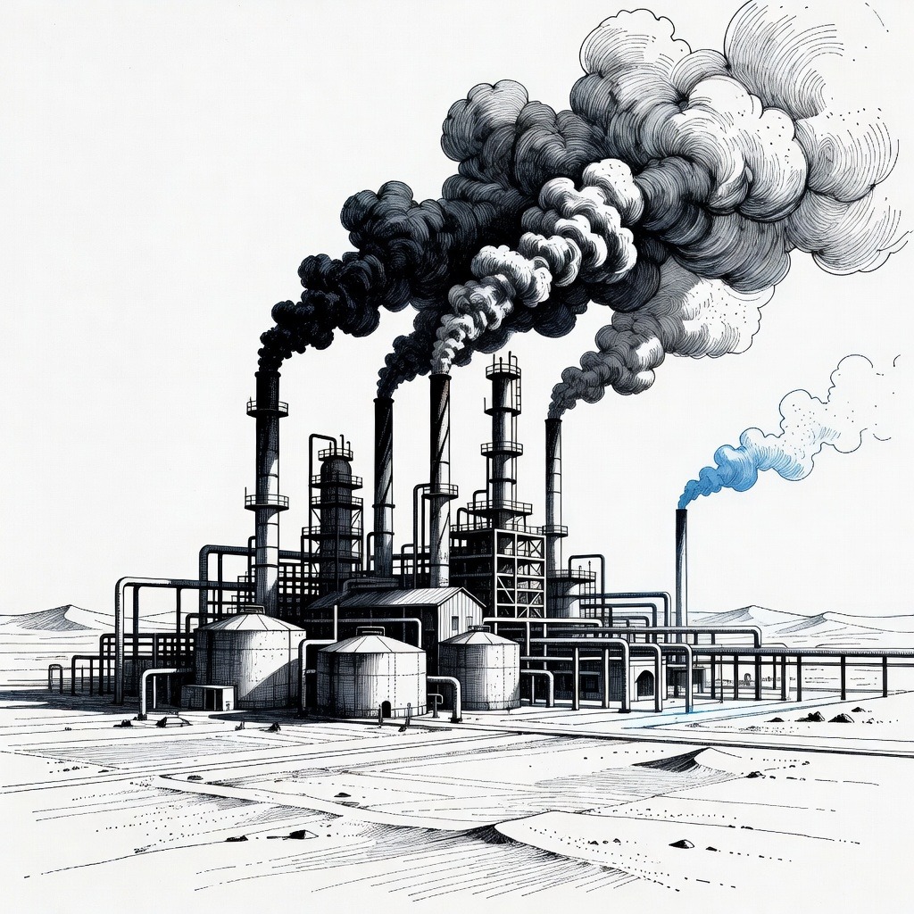 Illustration for: Houthi Strikes on Saudi Energy Sites Injure Over 70 and Push Oil Prices Higher