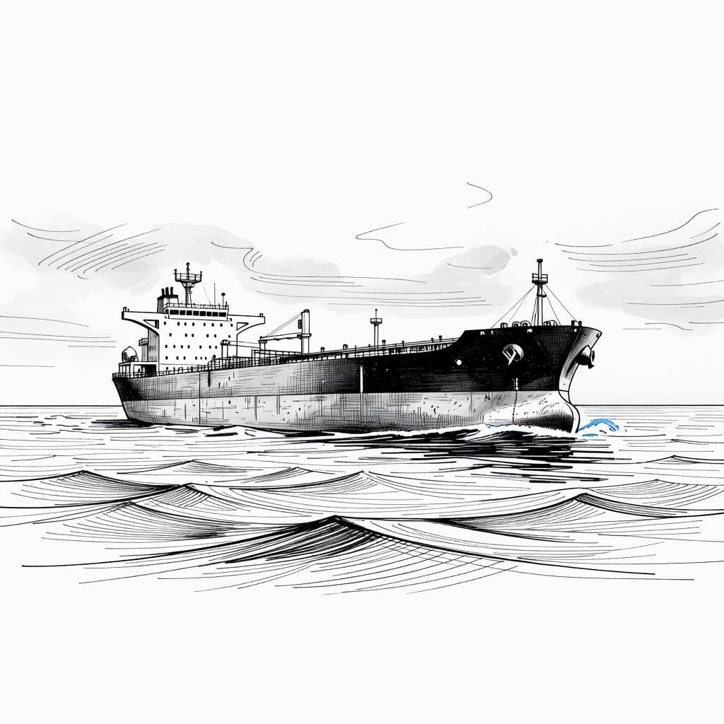 Illustration for: Oil Surpasses $100 Per Barrel Following Clashes Between U.S. and Iranian Forces