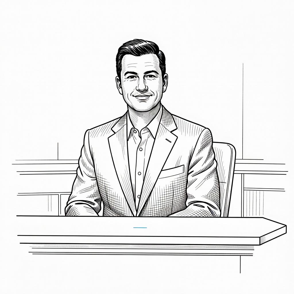 Illustration for: Jimmy Kimmel Moves Senate Candidate Interview to Streaming Platform Citing Regulatory Scrutiny