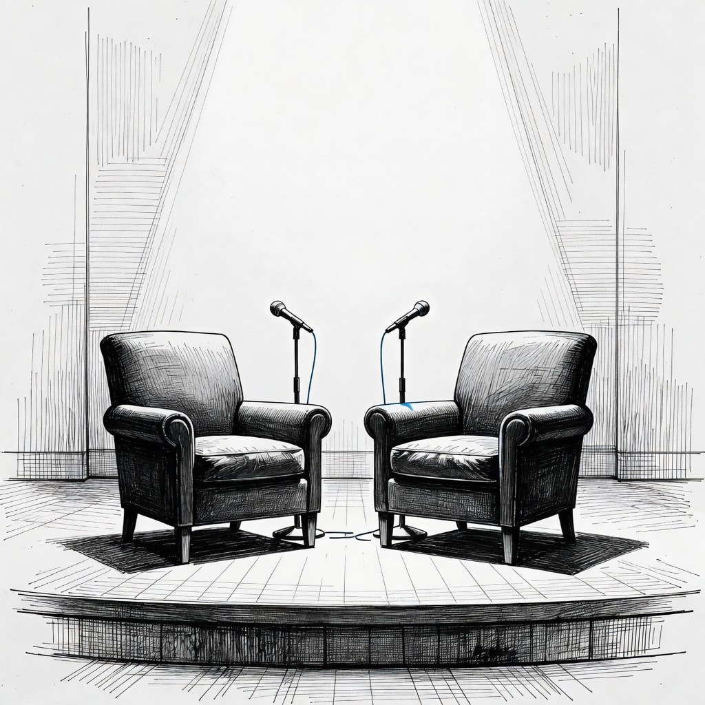 Illustration for: George W. Bush and Condoleezza Rice Reflect on Sept. 11 at 25th Anniversary Event