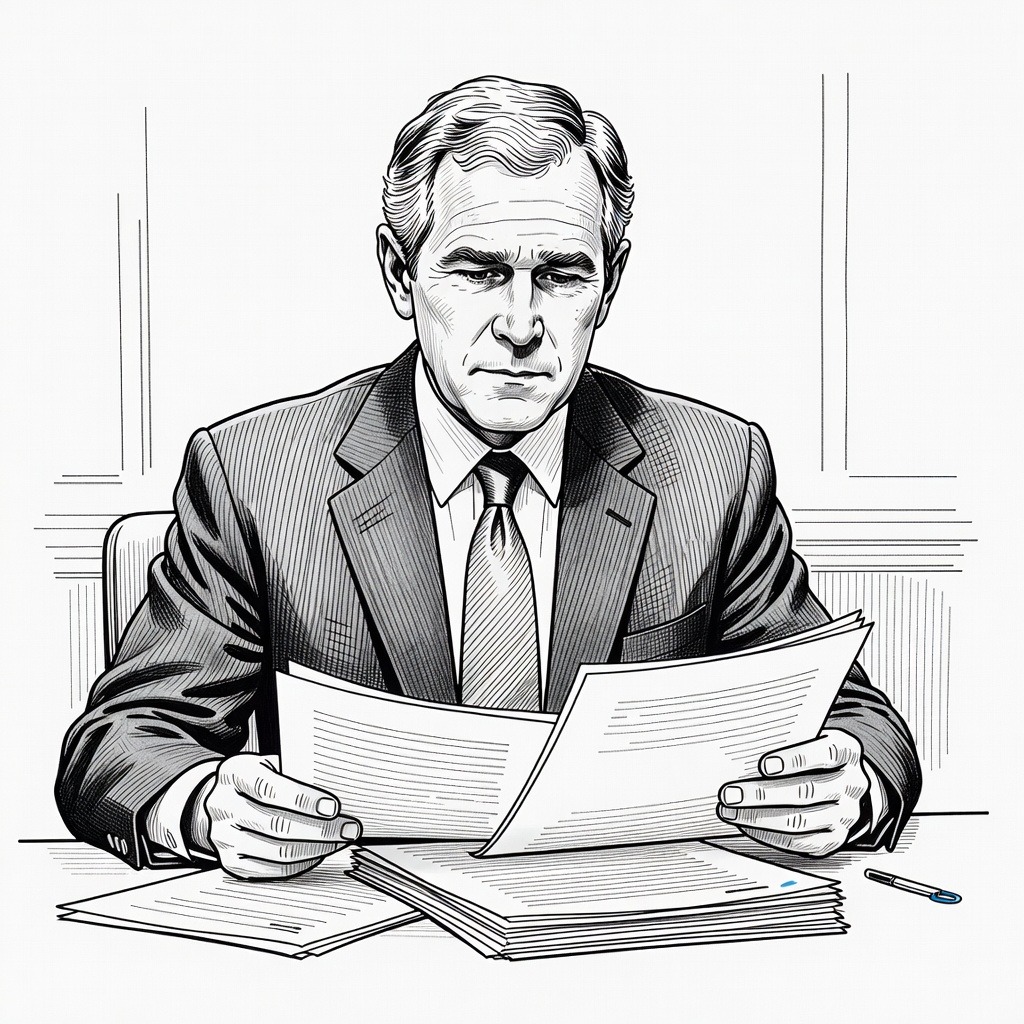 Illustration for: CIA Declassifies Pre-9/11 Intelligence Briefings Provided to Clinton and Bush Administrations