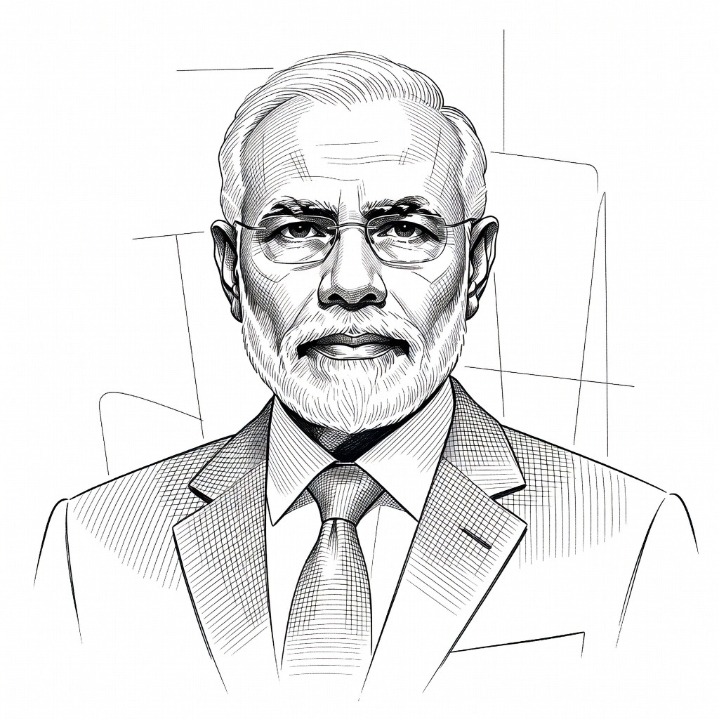 Illustration for: BRICS Leaders Convene in New Delhi to Discuss Economic Ties and Global Conflicts