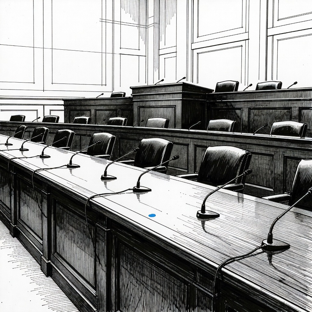 Illustration for: FBI Director Patel Testifies Before Senate on Fugitives, Surveillance, and Legislation