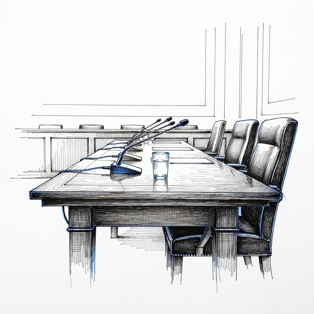 Illustration for: FBI Director Kash Patel Faces Questioning on Agency Policies and Conduct at Senate Hearing