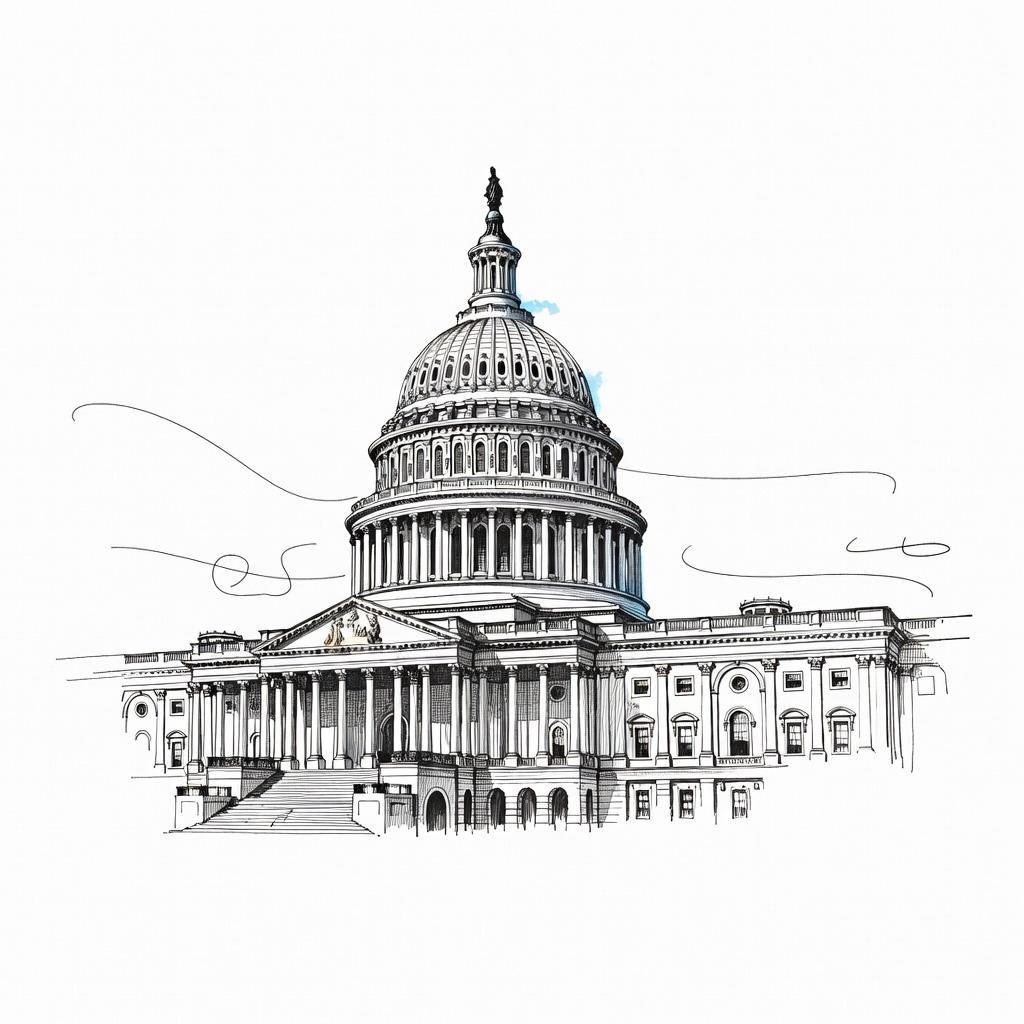 Illustration for: Two House Democrats Vote With Republicans to Pass Procedural Rule