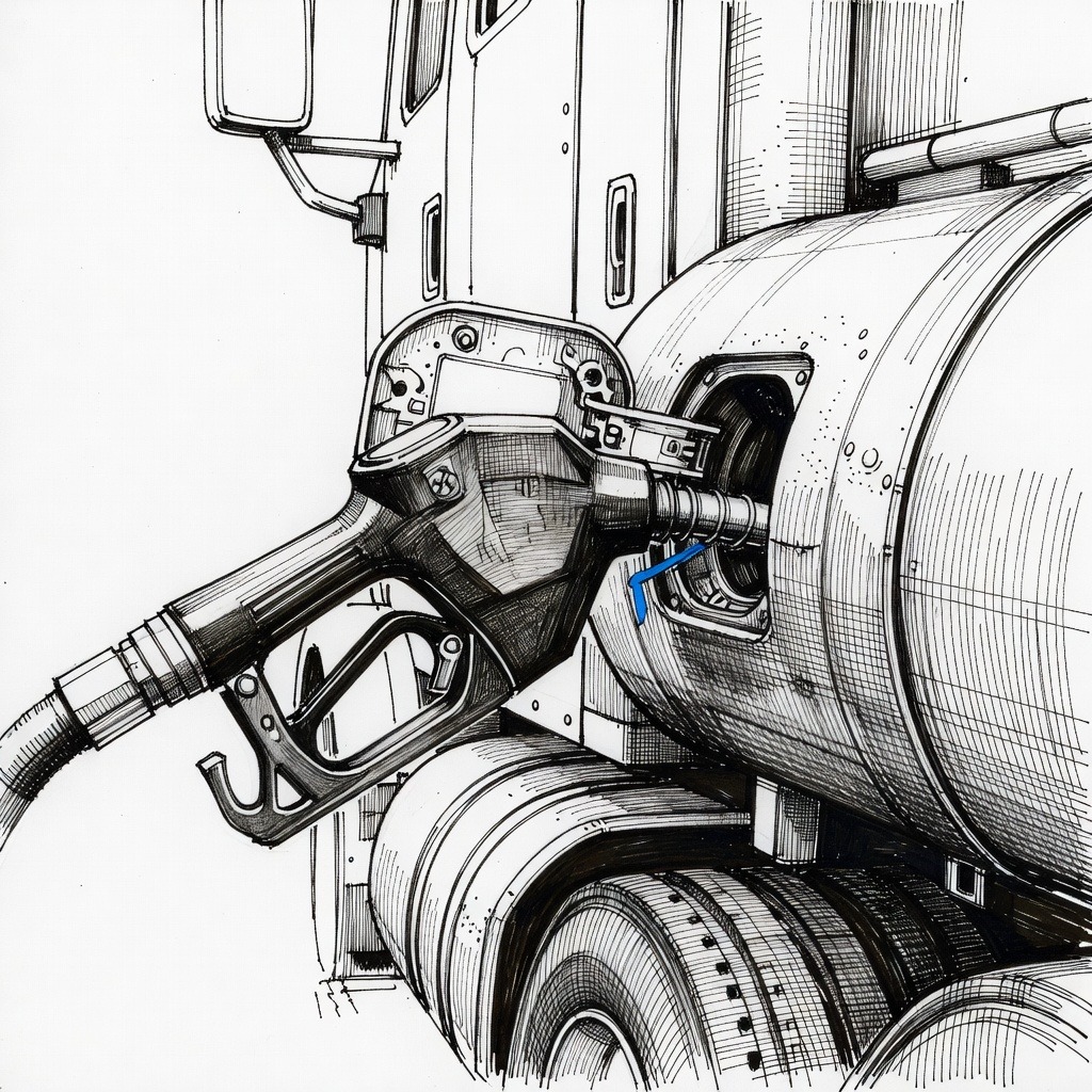 Illustration for: Record Diesel Prices and Rising Costs Pressure U.S. Transportation Sector
