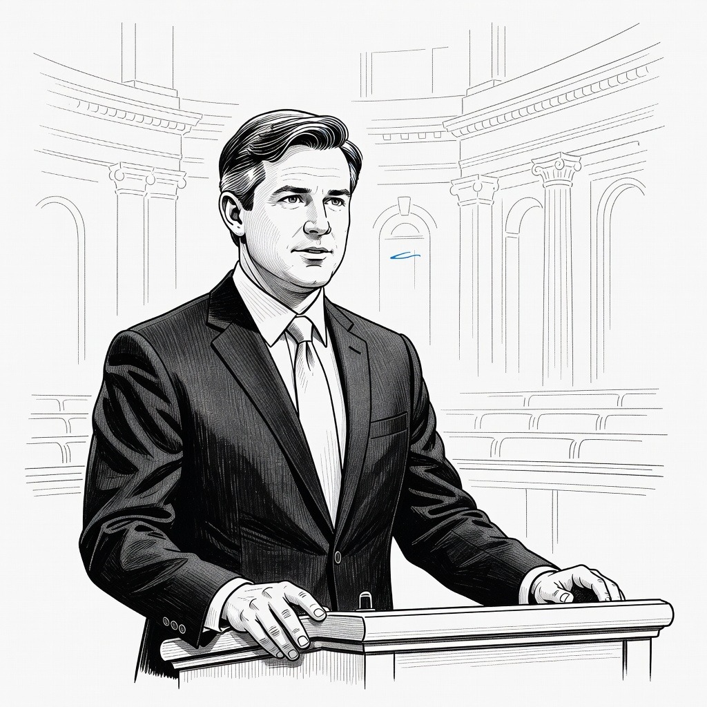 Illustration for: U.S. Lawmakers Debate Federal AI Guardrails as Legislative Action Stalls Ahead of Recess