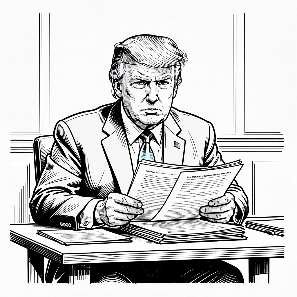 Illustration for: Judge Orders Status Report on Kennedy Center Closure Amid Legal Dispute