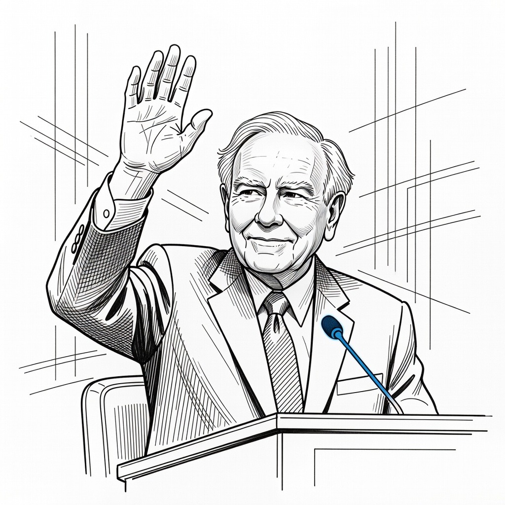 Illustration for: Warren Buffett Steps Down as Berkshire Hathaway Chairman