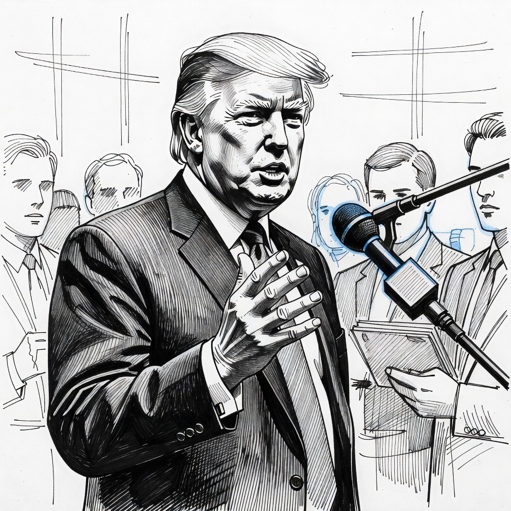 Illustration for: White House Denies Grounds Access to Journalists from Three News Organizations