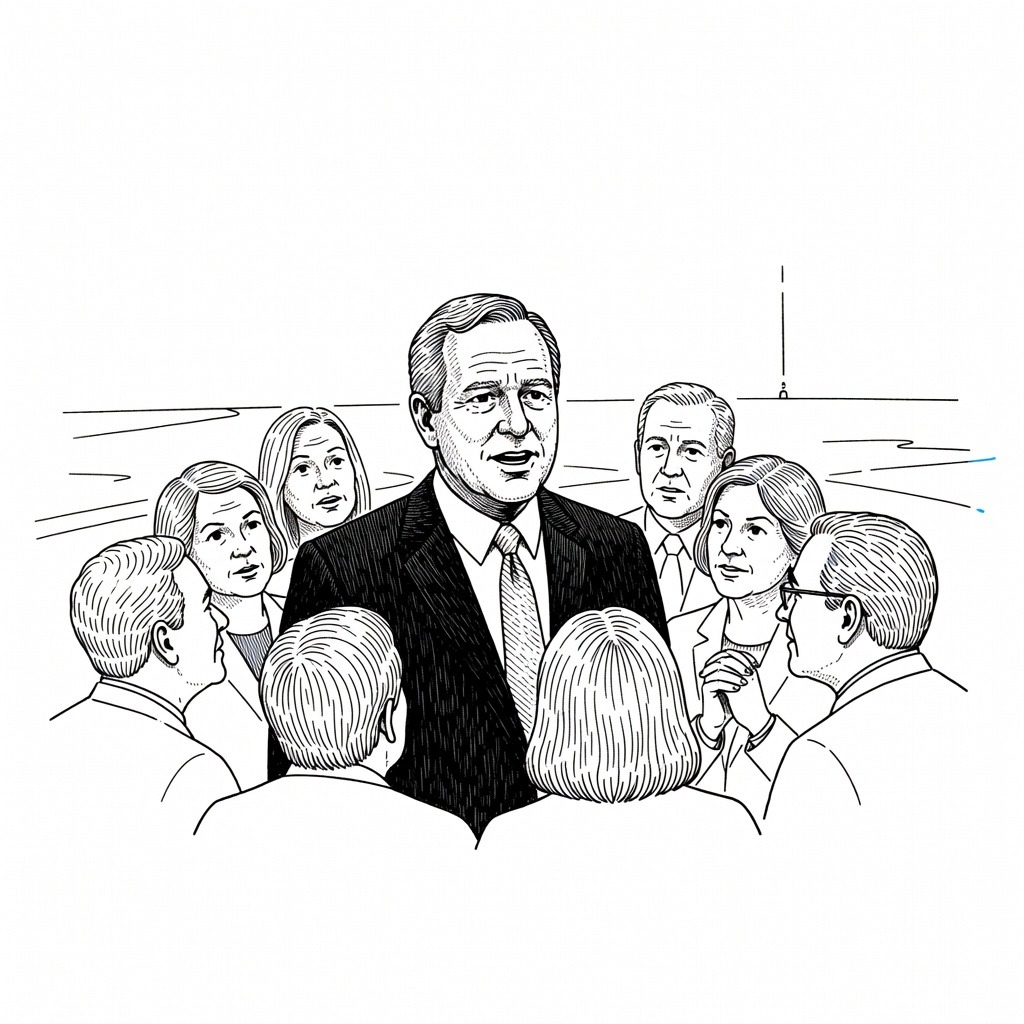 Illustration for: Crypto PAC Fairshake Commits $30 Million to Ohio Senate Race as Midterm Campaigns Expand