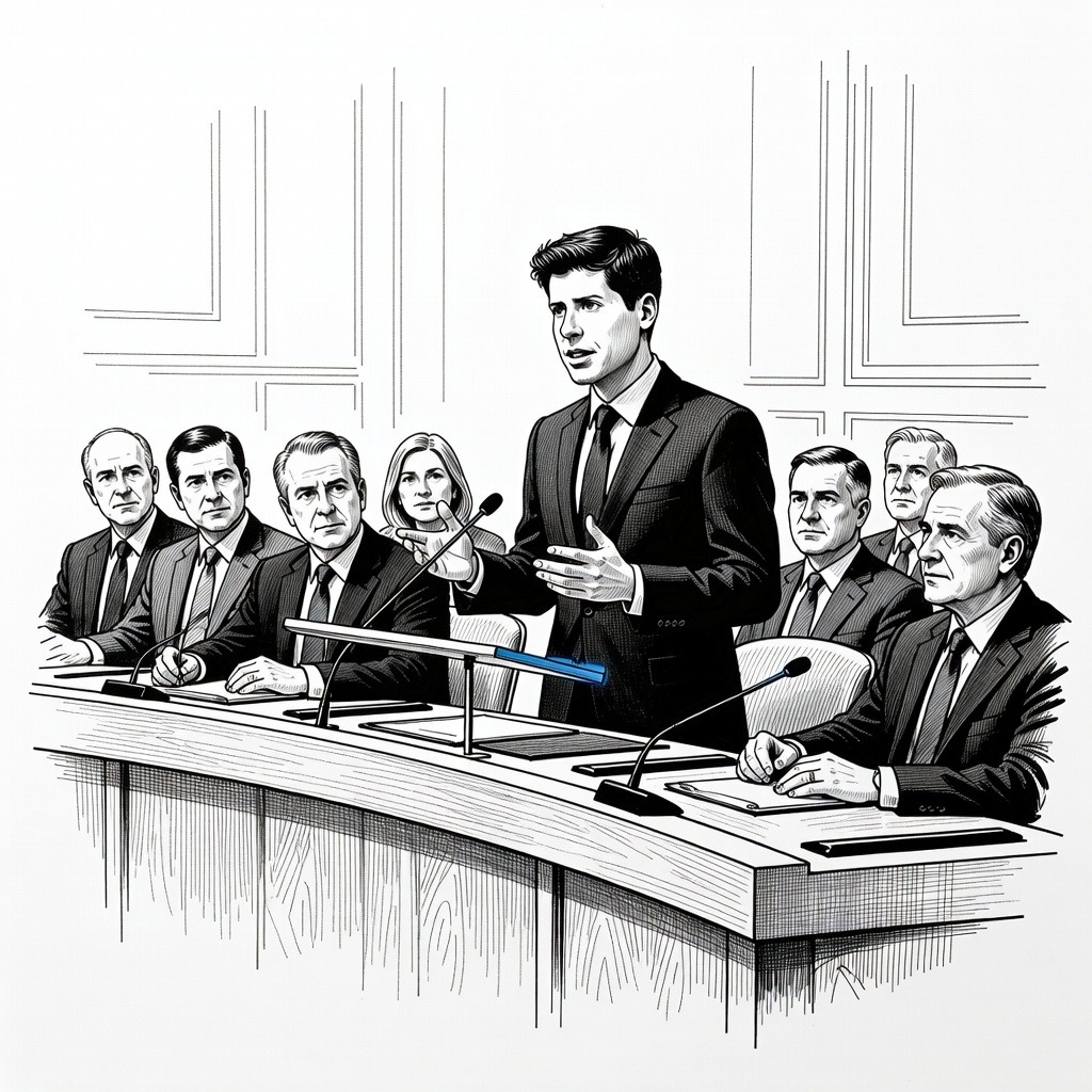 Illustration for: AI Executives Scheduled to Brief UN Security Council on Safety and Governance