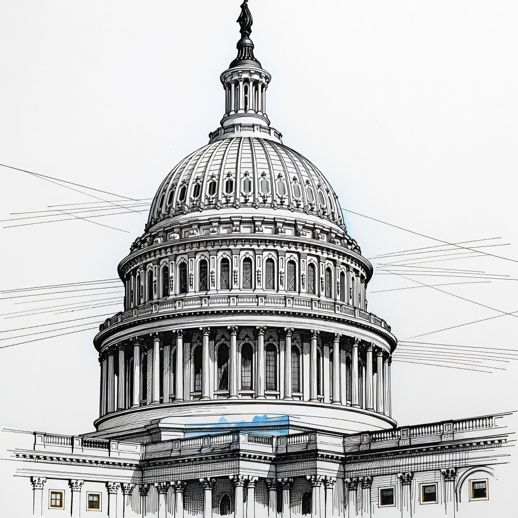 Illustration for: Regulators Move on Crypto Rules and Industry PAC Launches Campaign Spending After Senate Bill Stalls