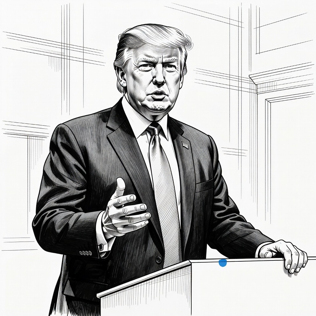 Illustration for: Federal Judge Orders White House to Restore Press Credentials for Three News Organizations