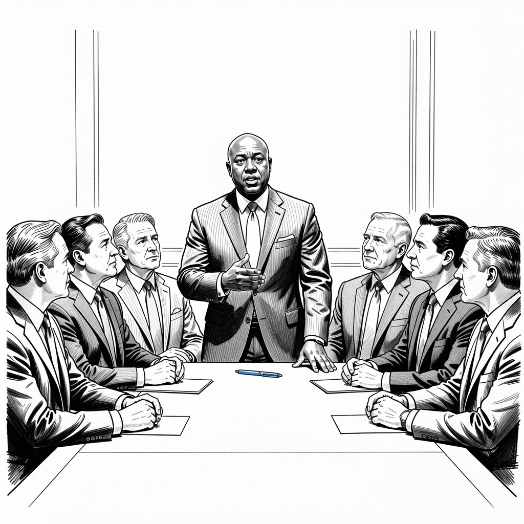Illustration for: NRSC Outlines Senate Campaign Spending Strategy Ahead of Midterms