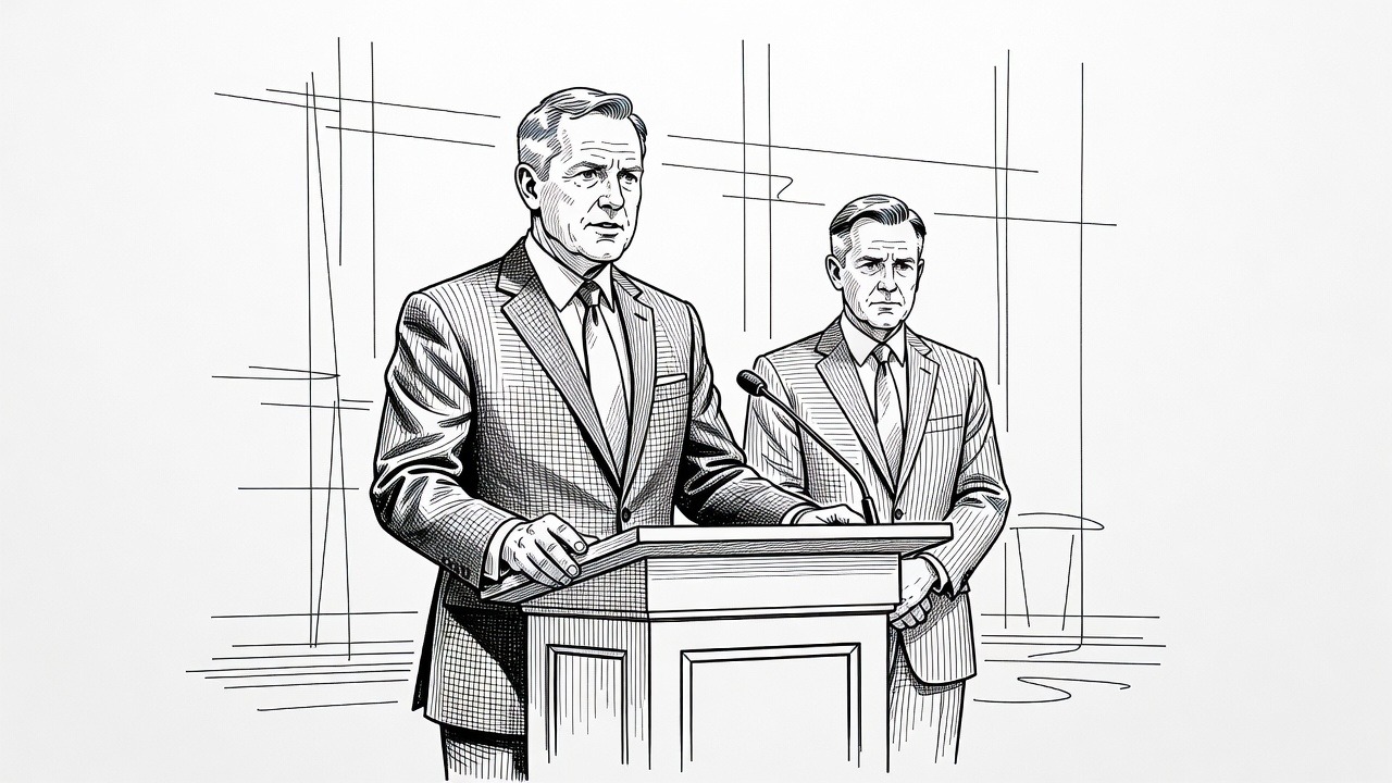 Illustration for: FBI Co-Deputy Director Andrew Bailey Resigns