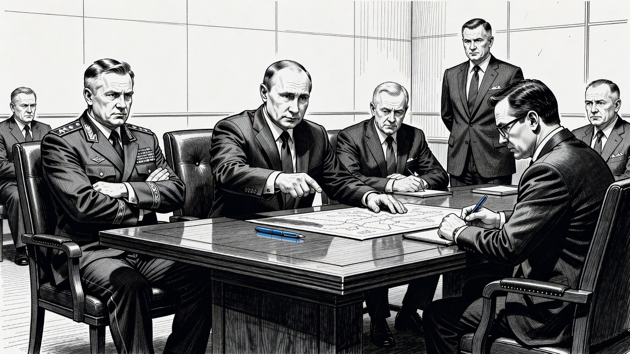 Illustration for: Putin Orders Increase in Russian Military Personnel as Fighting Continues in Ukraine