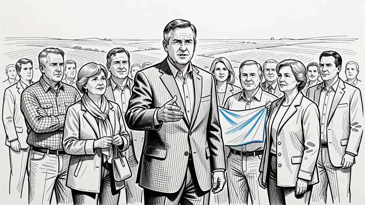 Illustration for: Senate Republican super PAC shifts spending from North Carolina to Kansas