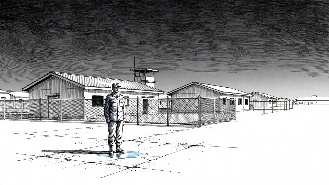 Illustration for: U.S. Military Imposes Okinawa Restrictions After Marine’s Arrest