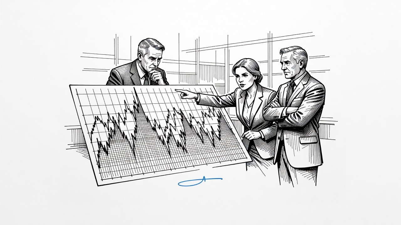 Illustration for: S&P 500 Reaches Record as Large Options Trades Signal Caution