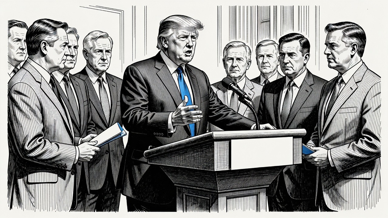 Illustration for: Trump Accounts reach nearly 70 million after automatic enrollment
